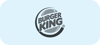 Burger King - black and white logo - BE solutions