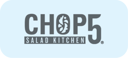 Chop 5 Salad Kitchen - black and white logo - BE solutions