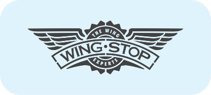 Wing Stop - black and white logo - BE solutions